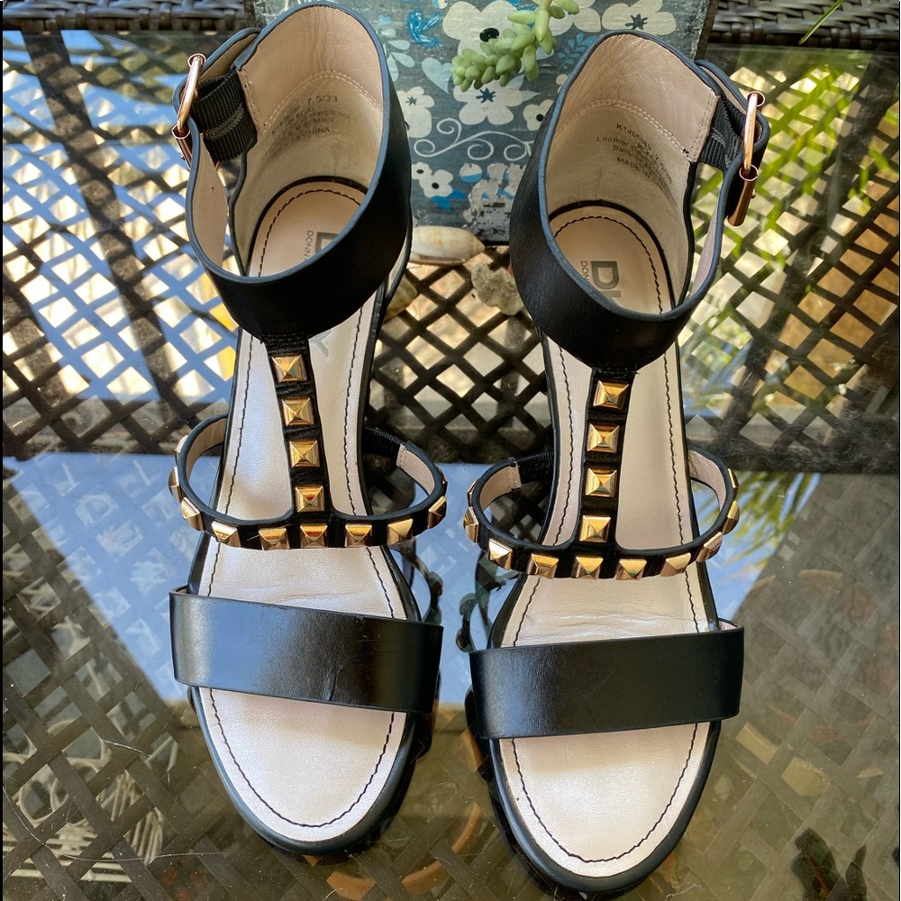 DKNY studded heel